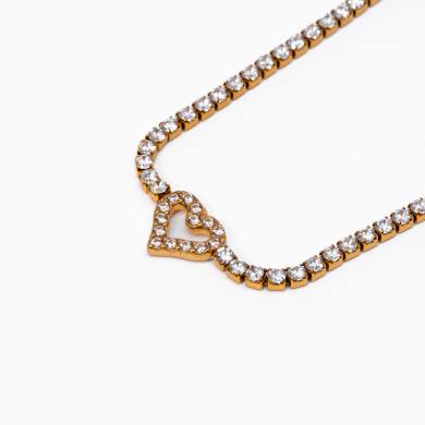 COLLAR ZO13130N Dorado Acero Inoxidable -2D18