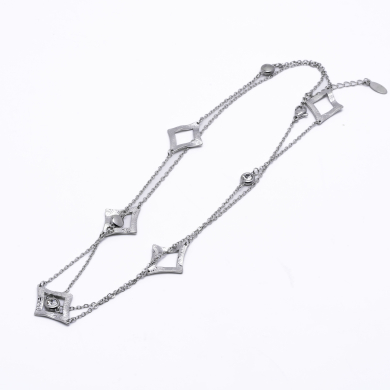 COLLAR ZO13363N Plateado Acero Inoxidable -2D57