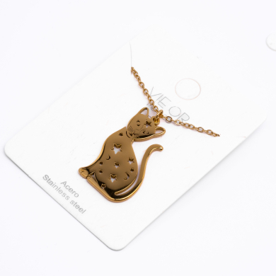 COLLAR ZO14431N200 Dorado Acero Inoxidable -E23