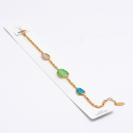 PULSERA ZO13497B Dorado Multicolor Acero Inoxidable -2B38