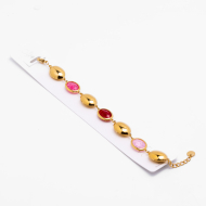 PULSERA ZO13944B Dorado Rosa Acero Inoxidable -2B38
