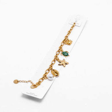 PULSERA ZO13631B Dorado Acero Inoxidable -2C41