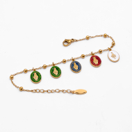 PULSERA ZO13349B Dorado Acero Inoxidable -2B310