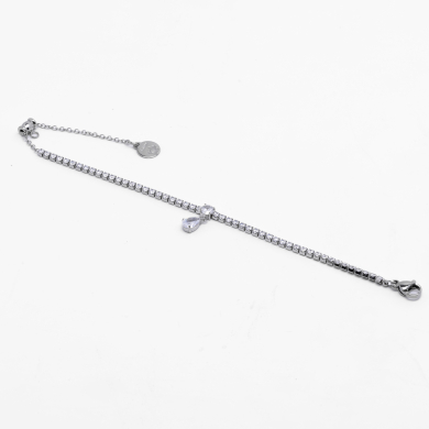 PULSERA ZO12841B Plateado Acero Inoxidable -2B12