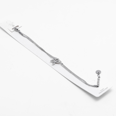 PULSERA ZO13616B Plateado Acero Inoxidable 2B13