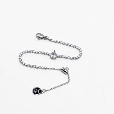 PULSERA ZO13135B Plateado Acero Inoxidable -2B12
