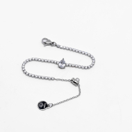 PULSERA ZO13135B Plateado Acero Inoxidable -2B12