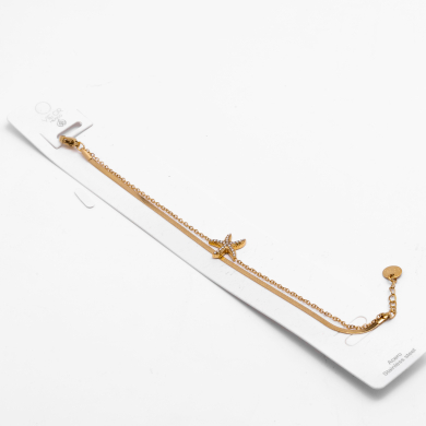 PULSERA ZO13612B Dorado Acero Inoxidable -2B36