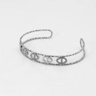 BRAZARETE ZO13812B Plateado Acero Inoxidable -C11