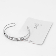 BRAZARETE ZO13812B Plateado Acero Inoxidable -C11