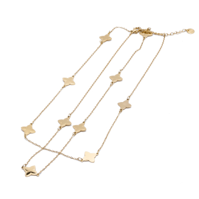 COLLAR ZO14072N Dorado Acero Inoxidable -2D39