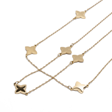 COLLAR ZO14072N Dorado Acero Inoxidable -2D39