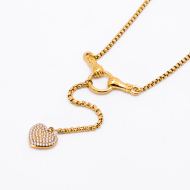 COLLAR ZO13410N Dorado Acero Inoxidable -2D48