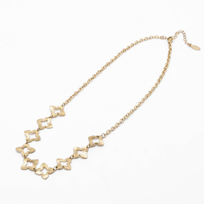 COLLAR ZO13374N Dorado Acero Inoxidable -2D38