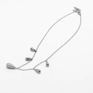 COLLAR ZO13340N Plateado Acero Inoxidable -2D48