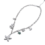 COLLAR ZO13632N Plateado Acero Inoxidable -2D410