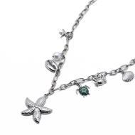 COLLAR ZO13632N Plateado Acero Inoxidable -2D410