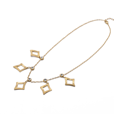 COLLAR ZO13853N Dorado Acero Inoxidable -2D57