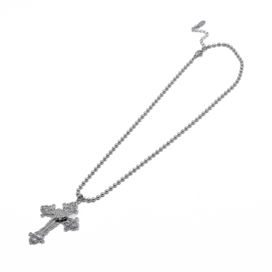 COLLAR ZO13458N Plateado Acero Inoxidable -2D25