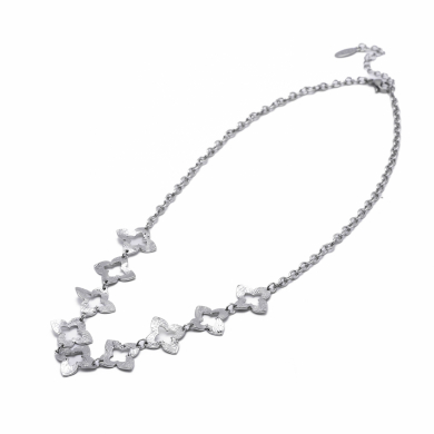 COLLAR ZO13374N Plateado Acero Inoxidable -2D38