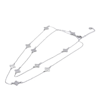 COLLAR ZO14072N Plateado Acero Inoxidable -2D39