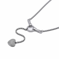 COLLAR ZO13410N Plateado Acero Inoxidable -2D48