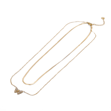 COLLAR ZO13858N Dorado Acero Inoxidable -2D37