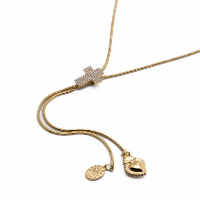 COLLAR ZO13008N Dorado Acero Inoxidable -2D44