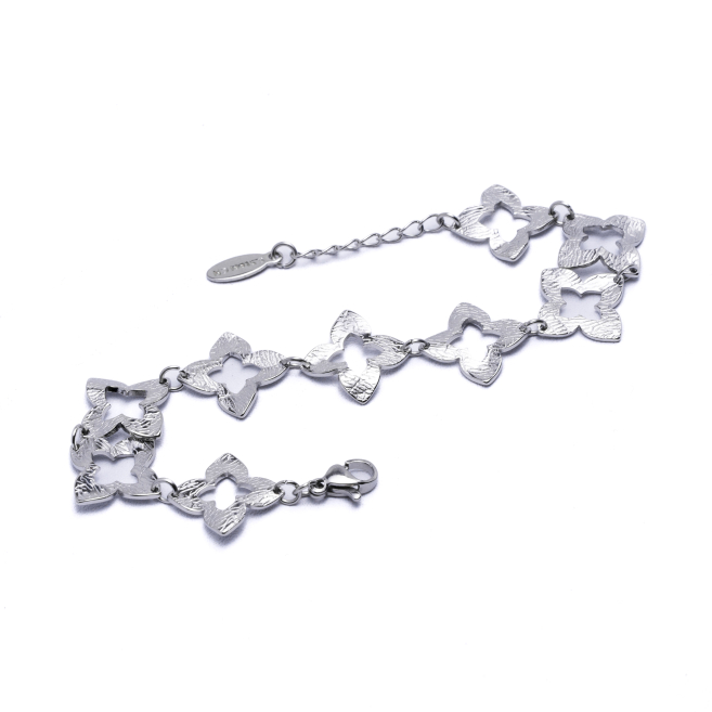 PULSERA ZO13373B Plateado Acero Inoxidable -2B49