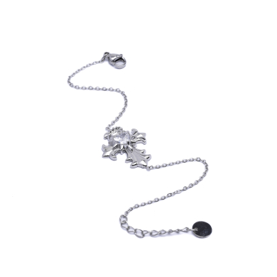 PULSERA ZO13559B Plateado Acero Inoxidable -2B15