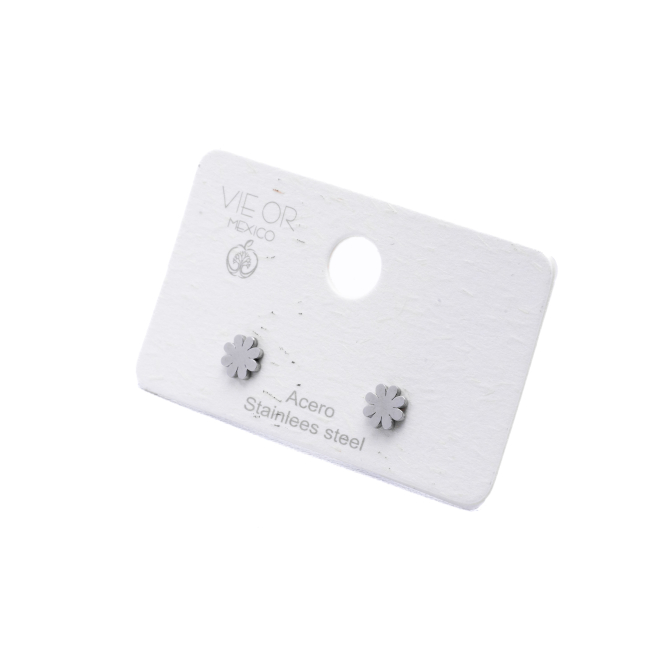 ARETES ZO1931E Plateado Acero Inoxidable -F110