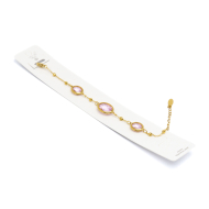 PULSERA ZO13491B Dorado Rosa Acero Inoxidable -2B39