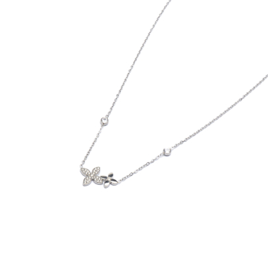 COLLAR ZO13437N Plateado Acero Inoxidable -E41