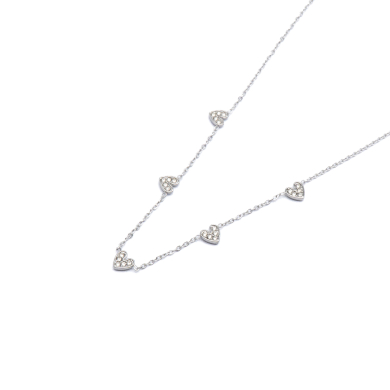 COLLAR ZO13696N Plateado Acero Inoxidable -E41