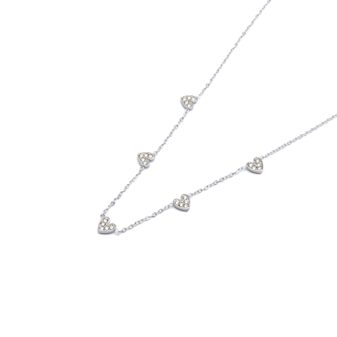 COLLAR ZO13696N Plateado Acero Inoxidable -E41