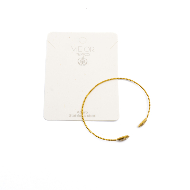 BRAZARETE ZO13510B Dorado Acero Inoxidable -2C12