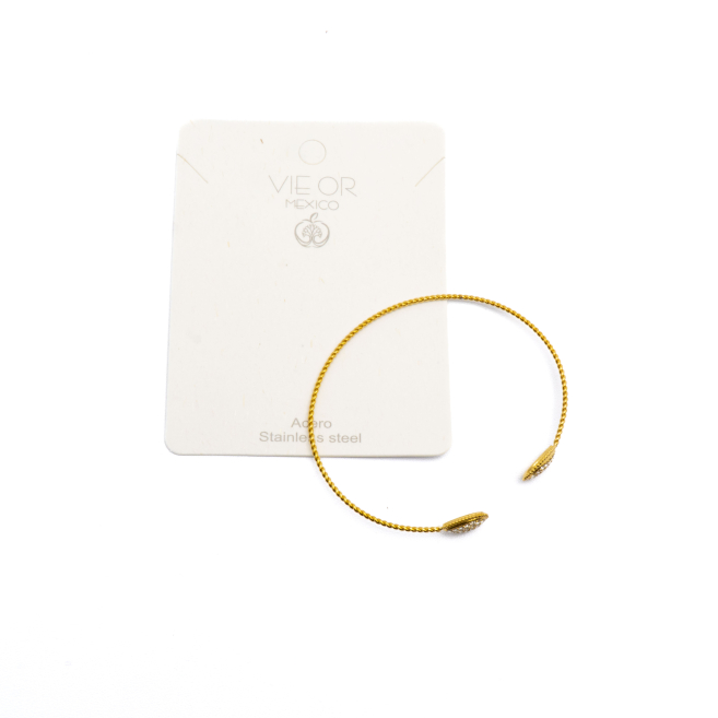 BRAZARETE ZO13510B Dorado Acero Inoxidable -2C12