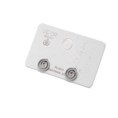 ARETES ZO13283E Plateado Acero Inoxidable -F44