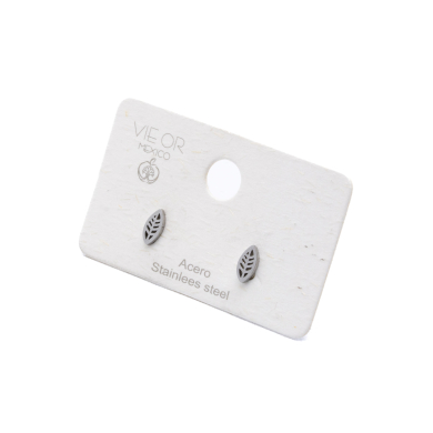 ARETES ZO1932E Plateado Acero Inoxidable -F44