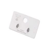 ARETES ZO1932E Plateado Acero Inoxidable -F44