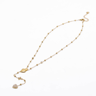 COLLAR ZO13776N Dorado Acero Inoxidable -2D47