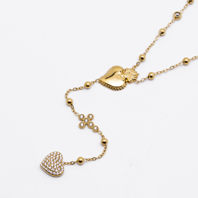 COLLAR ZO13776N Dorado Acero Inoxidable -2D47