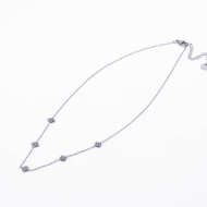 COLLAR ZO13690N Plateado Acero Inoxidable -E41