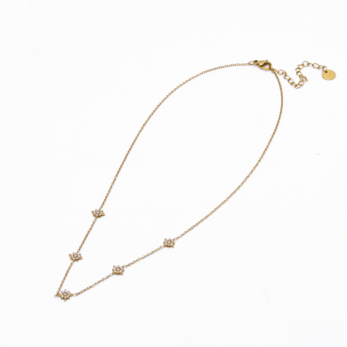 COLLAR ZO13690N Dorado Acero Inoxidable -E41