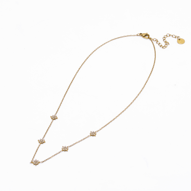 COLLAR ZO13690N Dorado Acero Inoxidable -E41