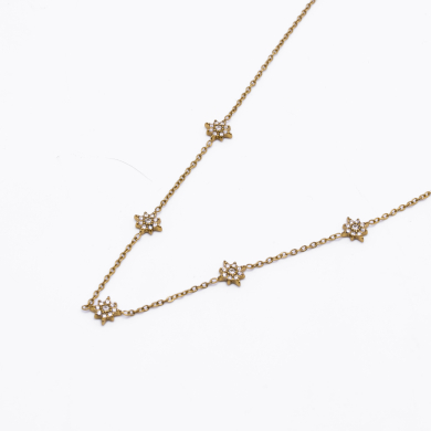 COLLAR ZO13690N Dorado Acero Inoxidable -E41