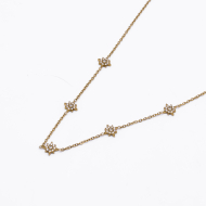 COLLAR ZO13690N Dorado Acero Inoxidable -E41