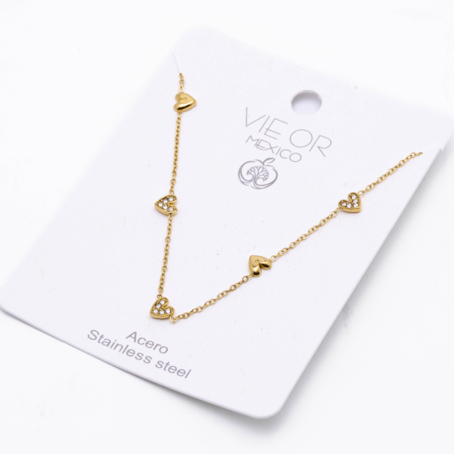 COLLAR ZO13696N Dorado Acero Inoxidable -E41