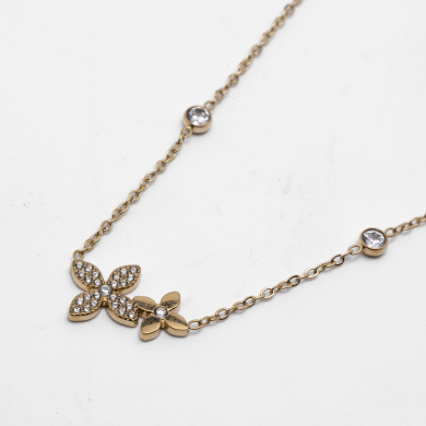 COLLAR ZO13437N Dorado Acero Inoxidable -E41