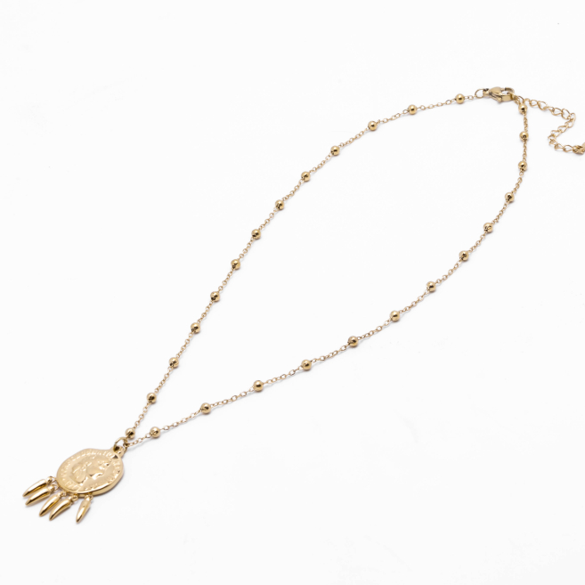 COLLAR ZO13456N Dorado Acero Inoxidable -E23